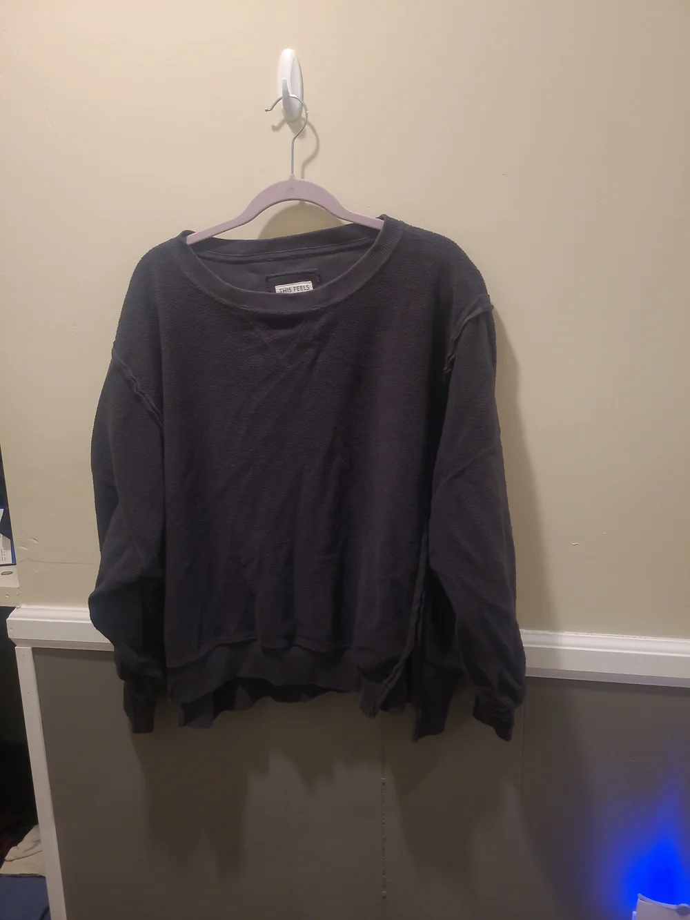 American Eagle Seriously Huggable Oversized Small Sweater Black